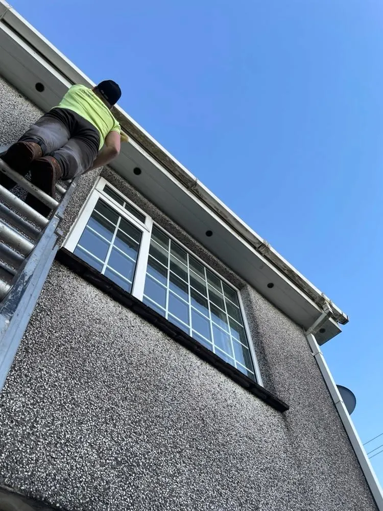 Exterior cleaning work in Plymouth